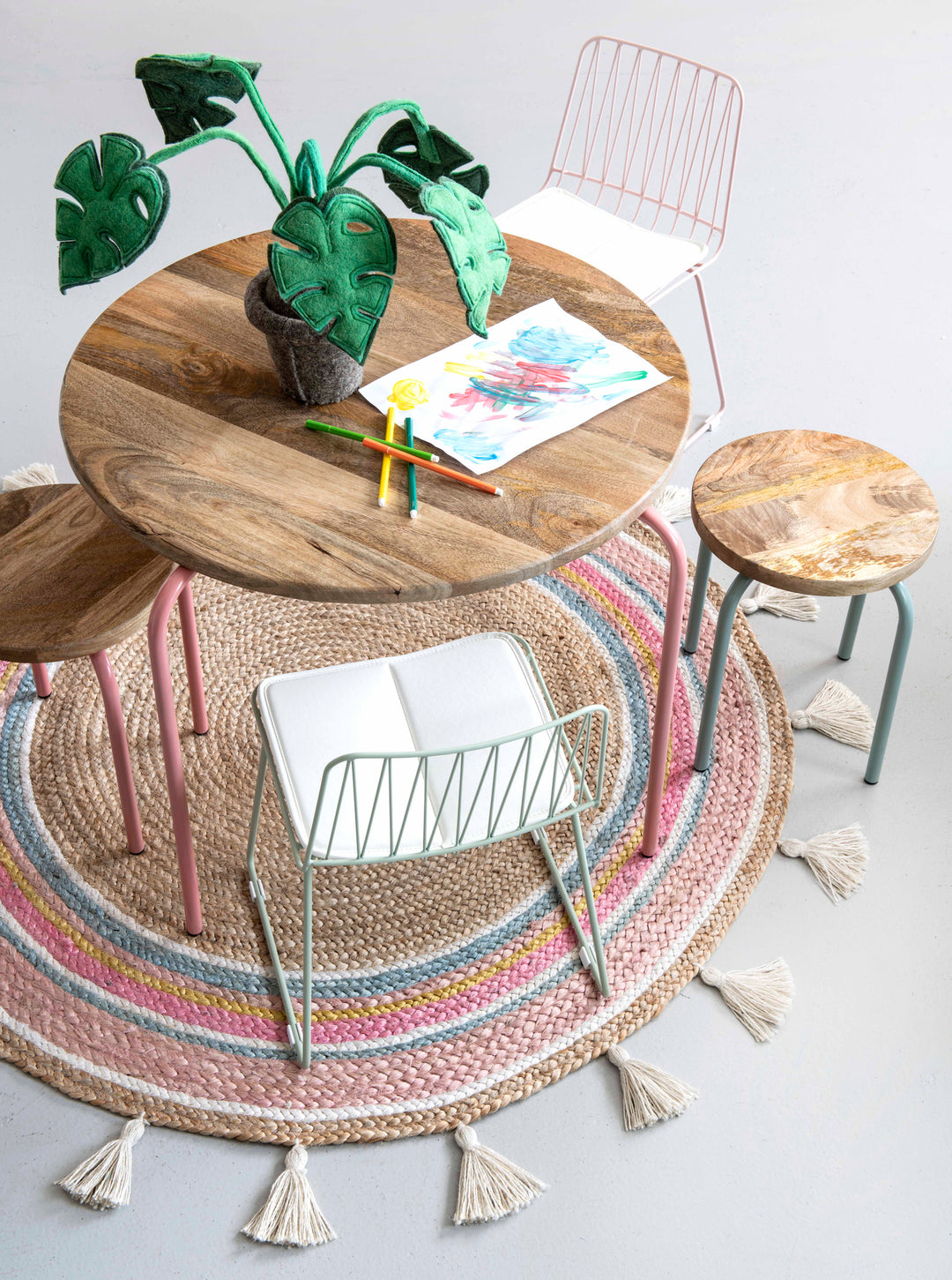 KidsDepot tafel Circle - groen
