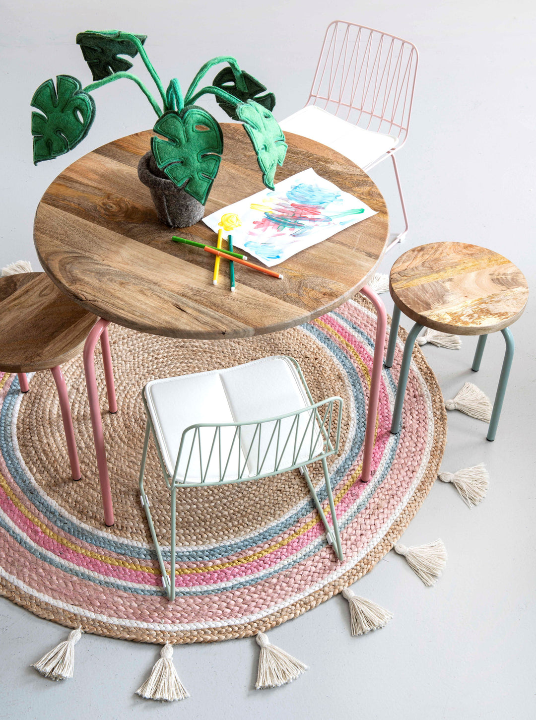 KidsDepot kruk Circle - zwart