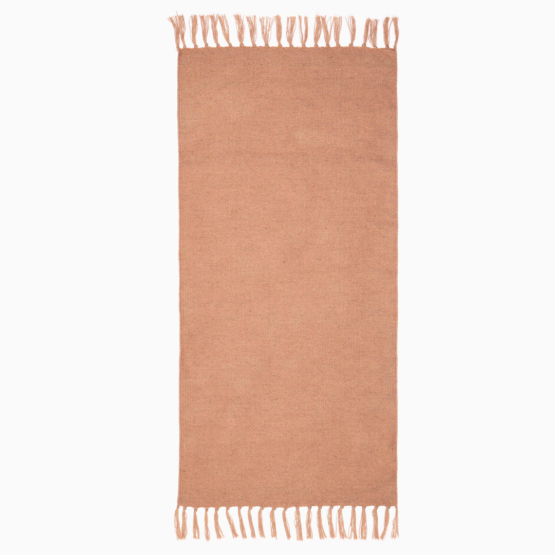Hette vloerkleed roze 70 x 140 cm