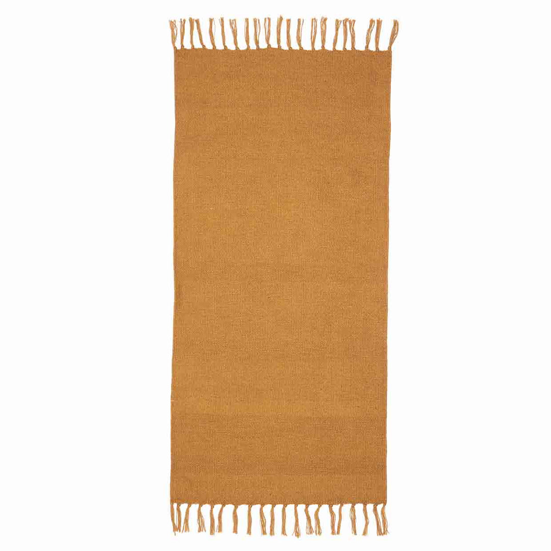 Hette, vloerkleed oker 70x140 cm.