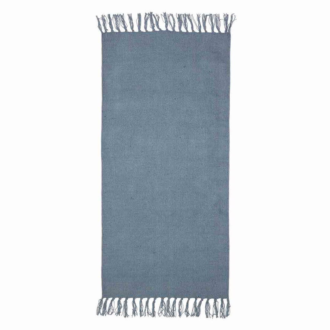 Hette, vloerkleed blauw 70x140 cm.