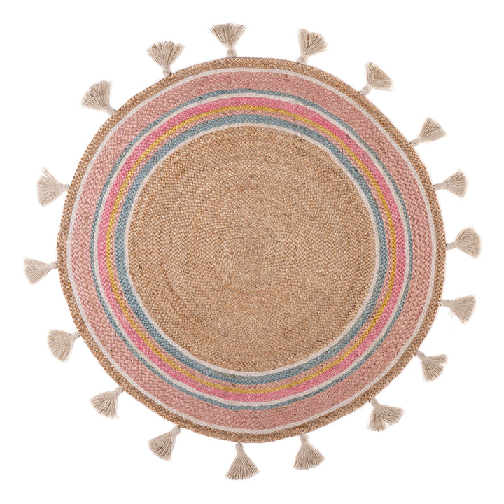 Kidsdepot vloerkleed Smile naturel -