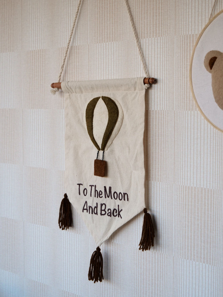 Kidsdepot wandhanger Ballon - taupe