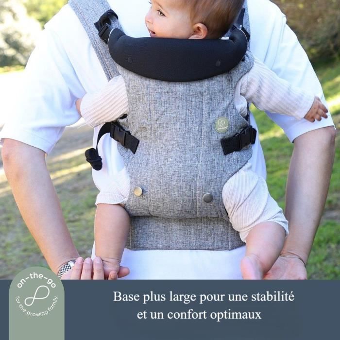 Dreambaby 3-in-1 Journey verstelbare draagzak - comfortabel en veelzijdig - voor pasgeborenen en kinderen tot 15 kg