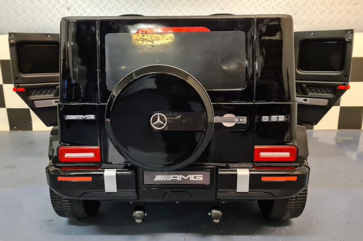 Mercedes G63 2-persoons 24 volt metallic zwart