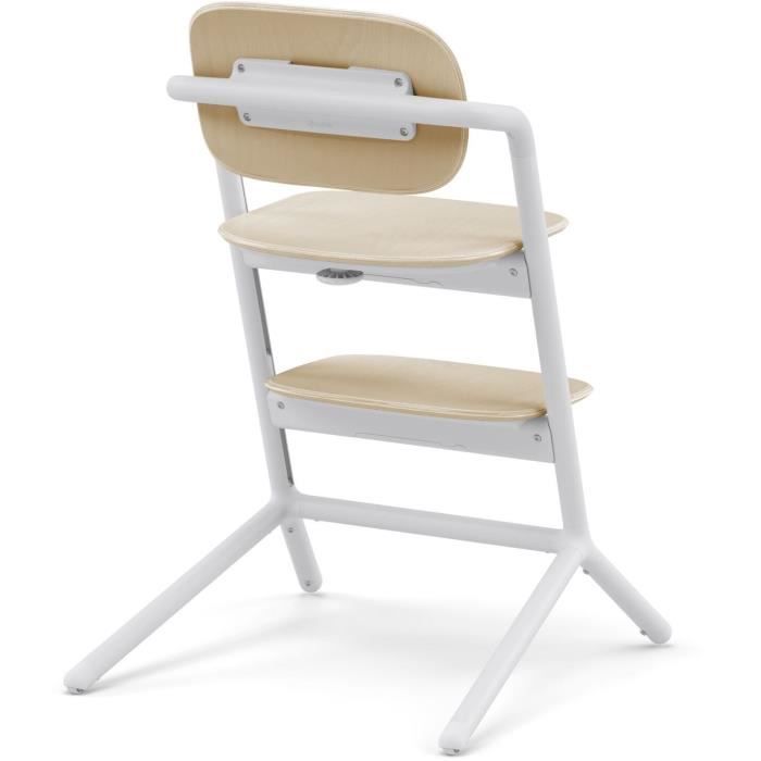 CYBEX - Lemo 2 3-in-1-pakket met verstelbare kinderstoel, babyset en dienblad - Zandwit