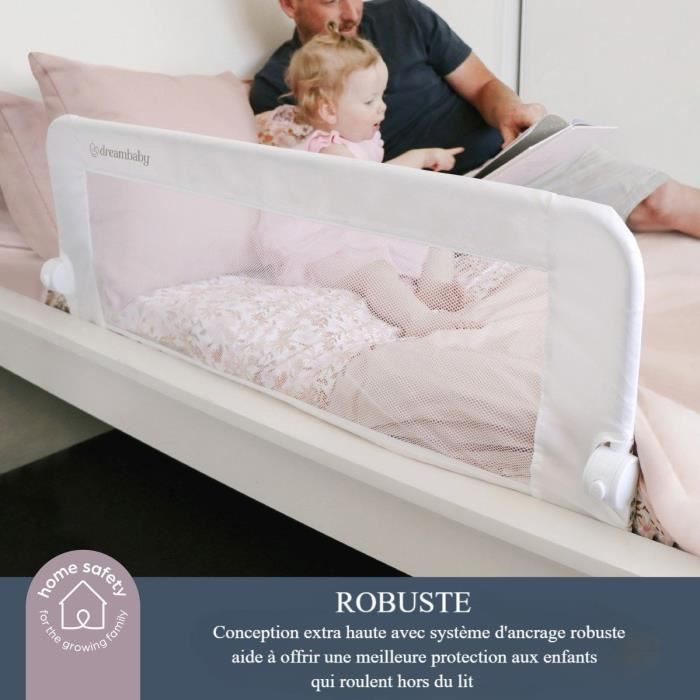 Dreambaby Maggie bedhek - Voor inbouw- en platformbedden met een breedte van 110 cm en een hoogte van 50 cm
