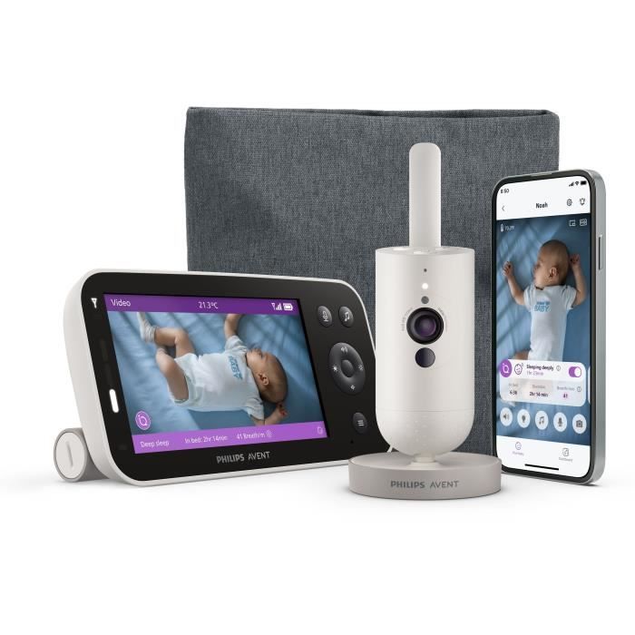 Videobabyfoon - PHILIPS AVENT - Premium verbonden - SCD971/26