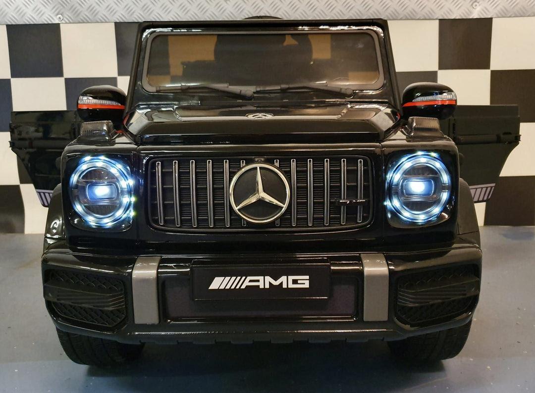 Kinderauto Mercedes G63 12V zwart 1-persoons