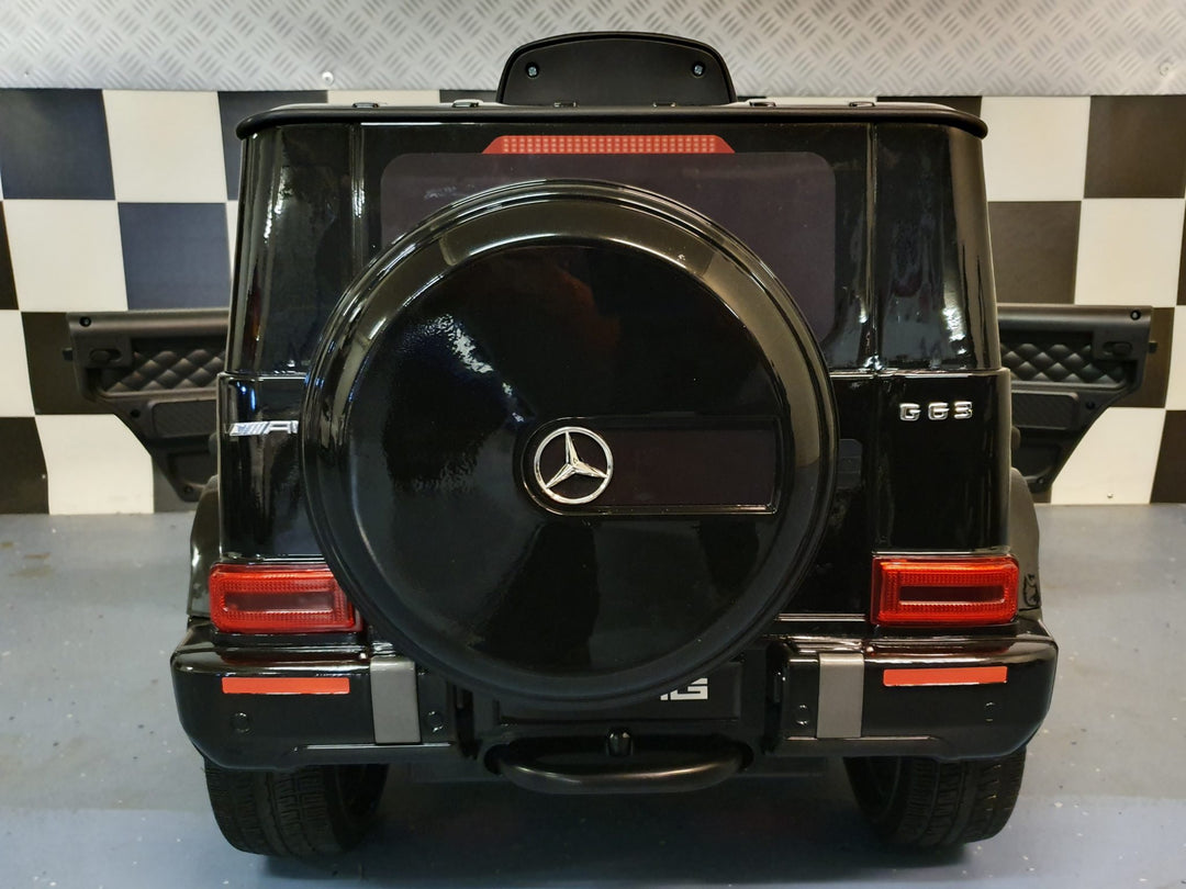 Kinderauto Mercedes G63 12V zwart 1-persoons