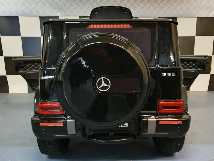 Kinderauto Mercedes G63 12V zwart 1-persoons