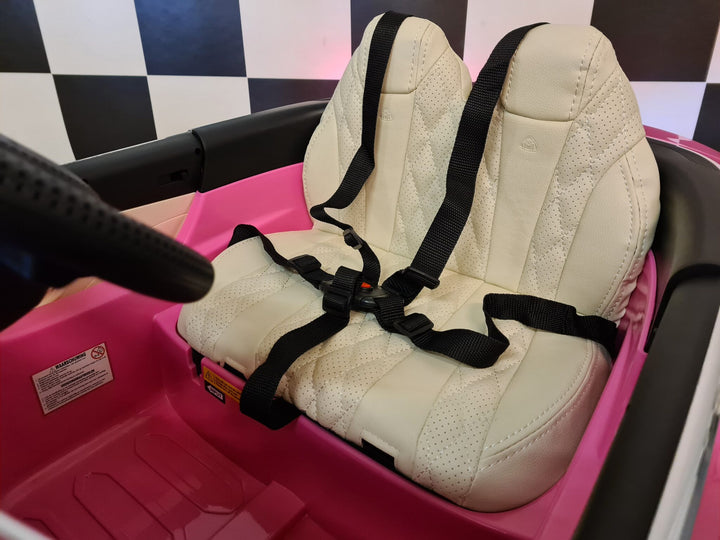 Elektrische kinderauto Mercedes Maybach S650 roze 12 volt