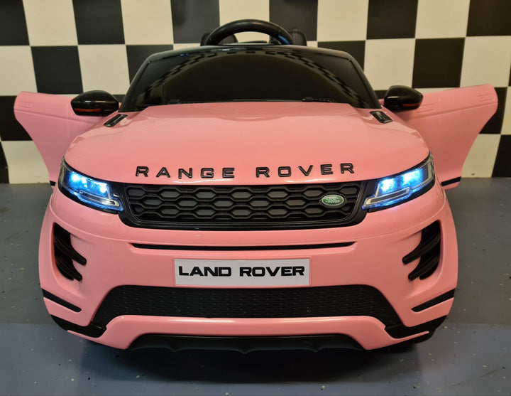 Kinderauto Range Rover Evoque roze 4x4 12V