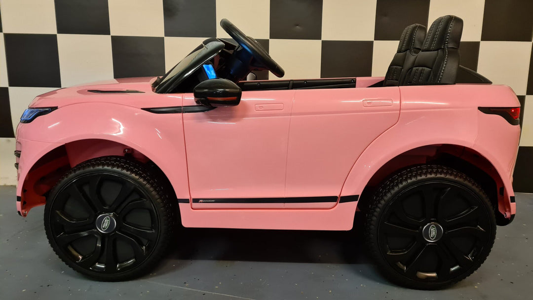 Kinderauto Range Rover Evoque roze 4x4 12V