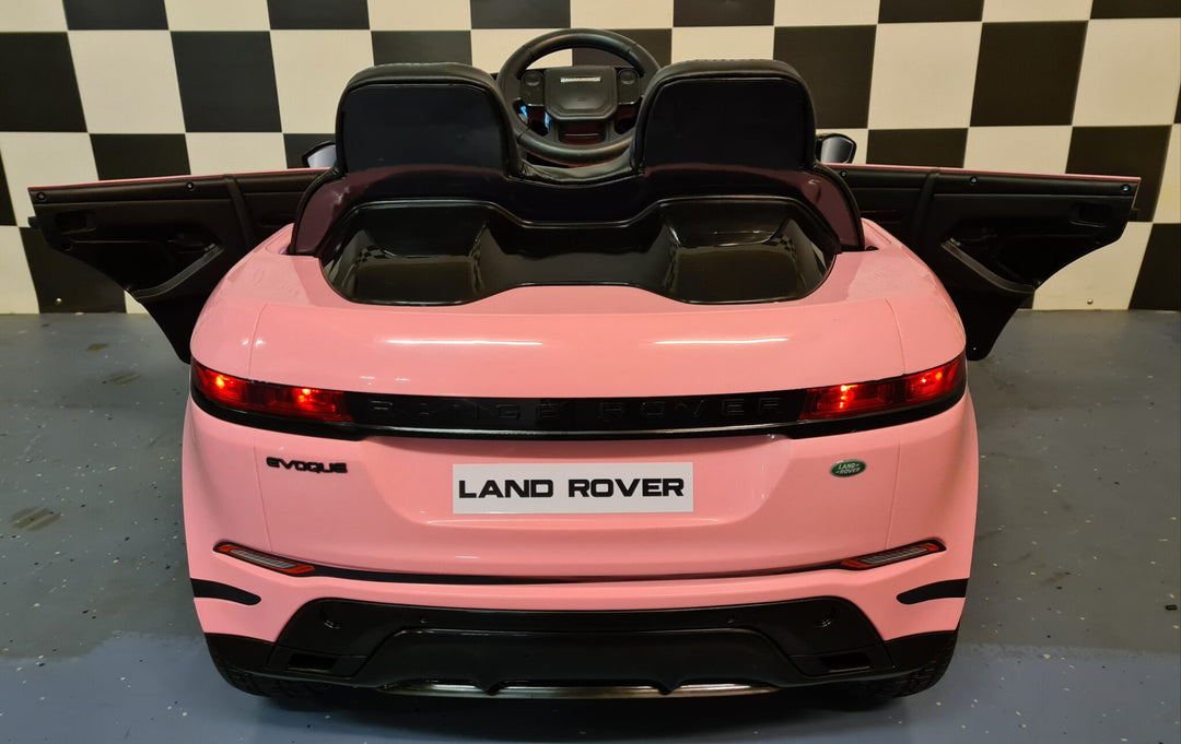 Kinderauto Range Rover Evoque roze 4x4 12V