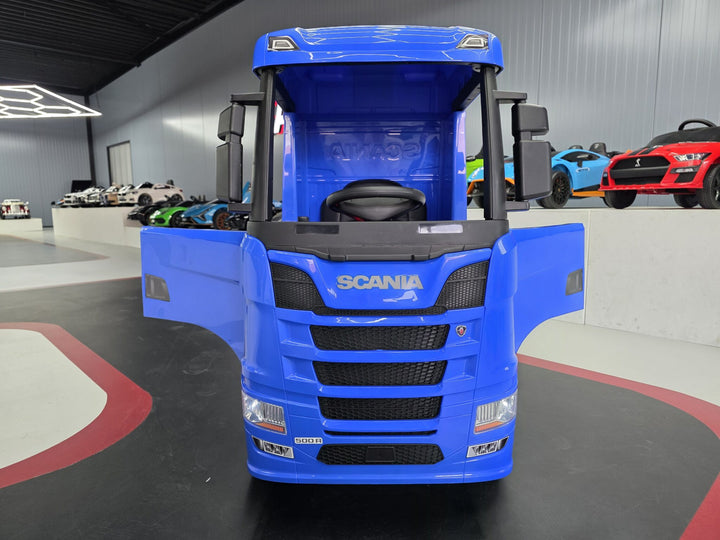 Elektrische kindertruck Scania 12V blauw
