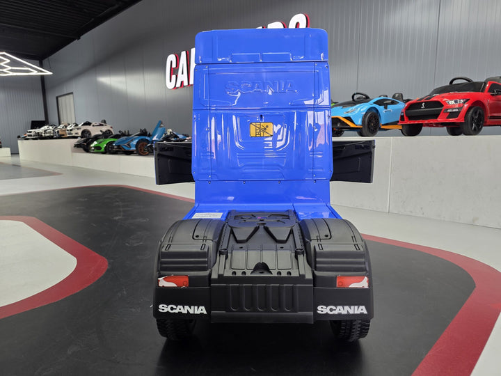 Elektrische kindertruck Scania 12V blauw