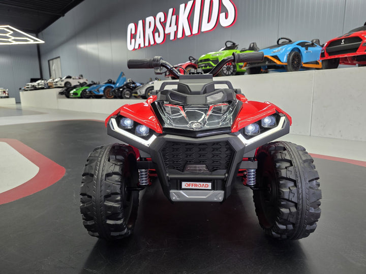 TrailBlazer 6-wielige elektrische kinderquad 24V met laadplatform