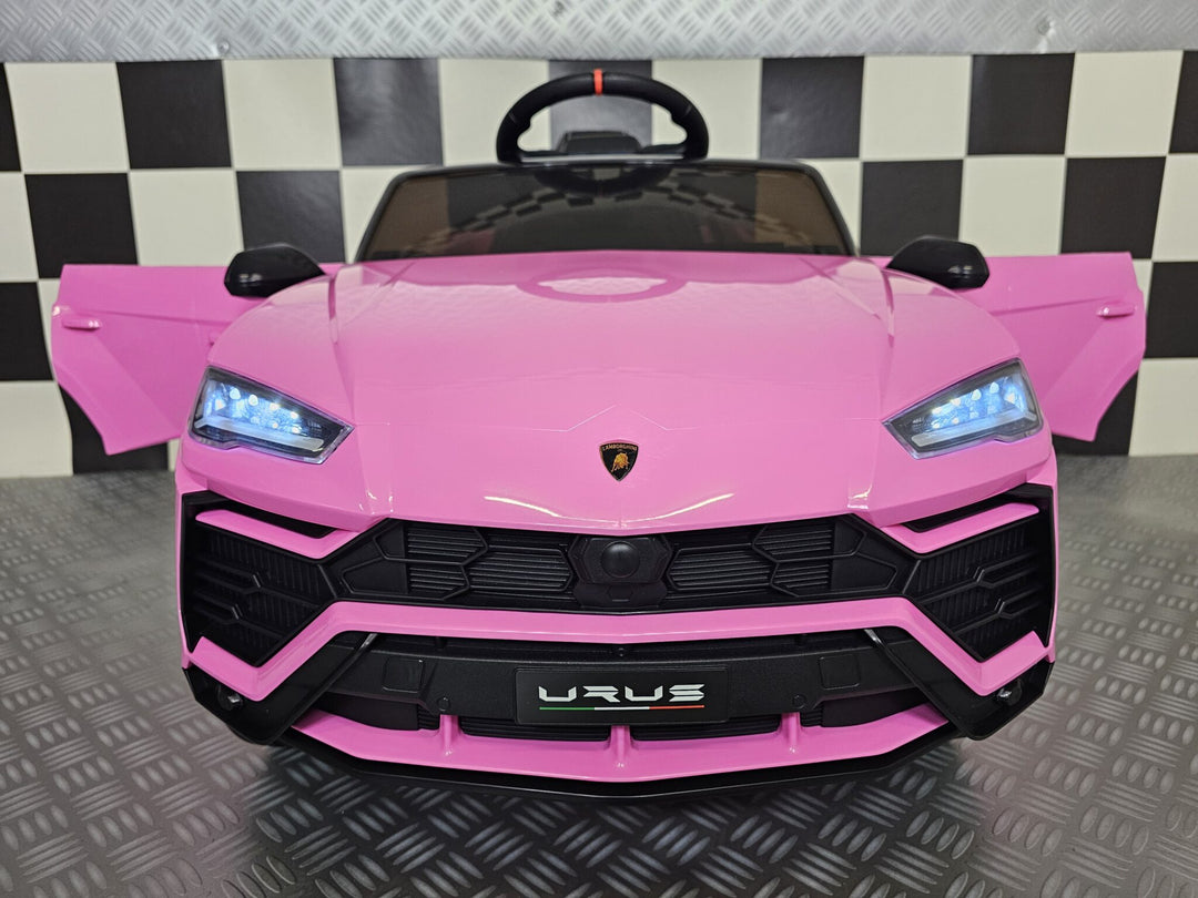 Accu-kinderauto Lamborghini Urus roze 12 volt