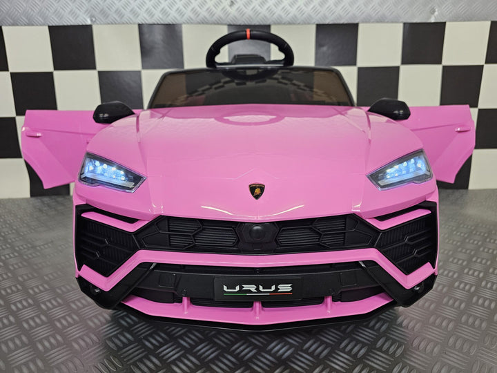 Accu-kinderauto Lamborghini Urus roze 12 volt