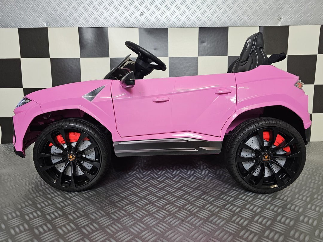 Accu-kinderauto Lamborghini Urus roze 12 volt
