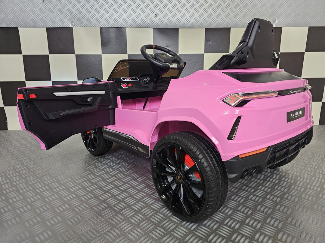 Accu-kinderauto Lamborghini Urus roze 12 volt