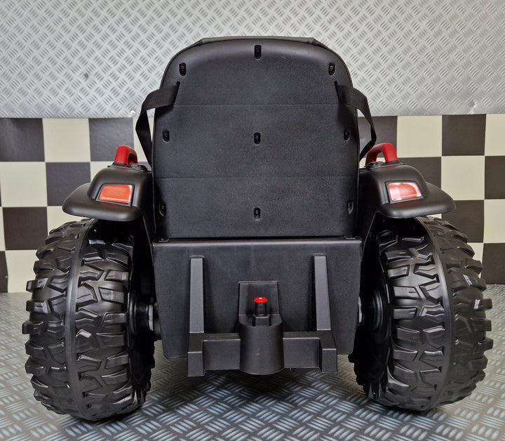 Elektrische kindertractor Farmer 12 volt rood met afstandsbediening