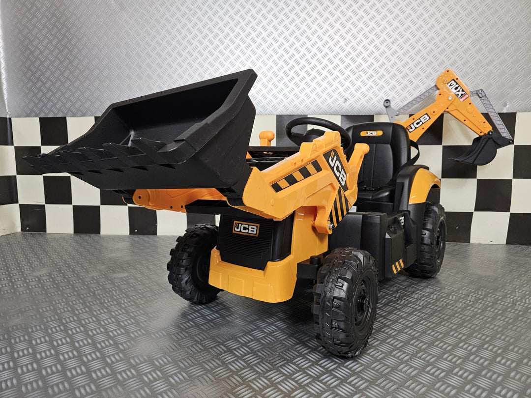 Kindertractor JCB Sitemaster 12 volt