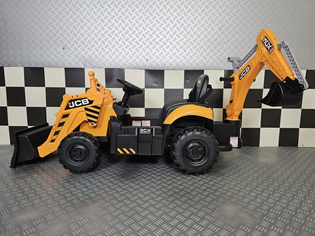 Kindertractor JCB Sitemaster 12 volt
