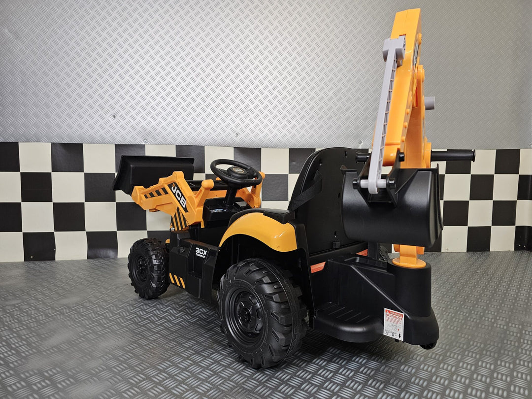 Kindertractor JCB Sitemaster 12 volt