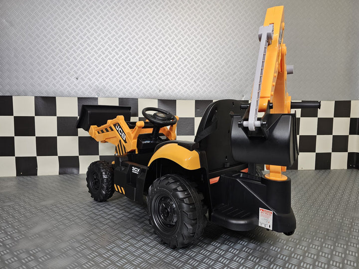 Kindertractor JCB Sitemaster 12 volt