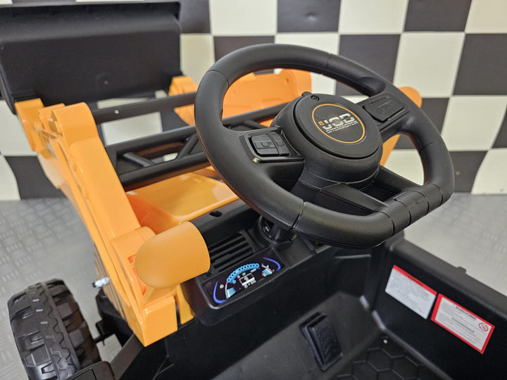 Kindertractor JCB Sitemaster 12 volt