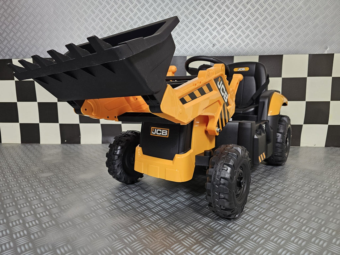 Kindertractor op accu JCB Shovel 12 volt