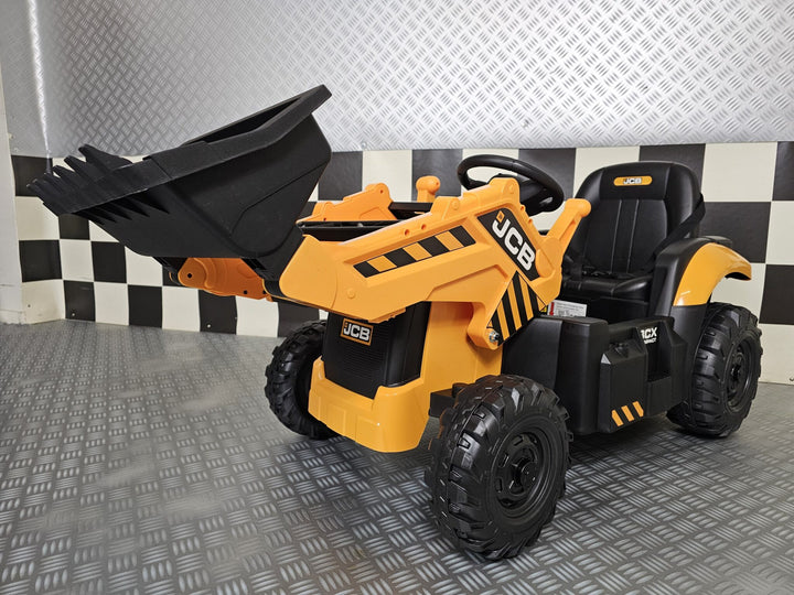 Kindertractor op accu JCB Shovel 12 volt