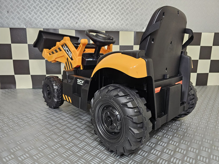 Kindertractor op accu JCB Shovel 12 volt
