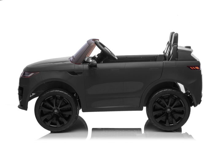 Elektrische kinderauto Range Rover Sport 2-persoons zwart 24 volt