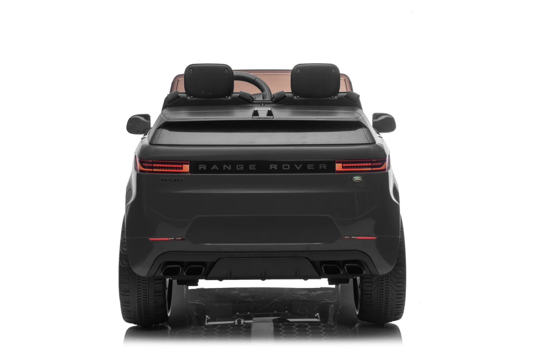 Elektrische kinderauto Range Rover Sport 2-persoons zwart 24 volt