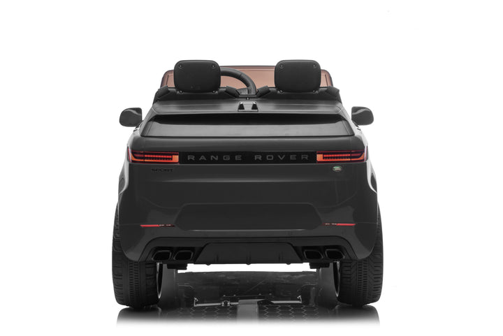 Elektrische kinderauto Range Rover Sport 2-persoons zwart 24 volt