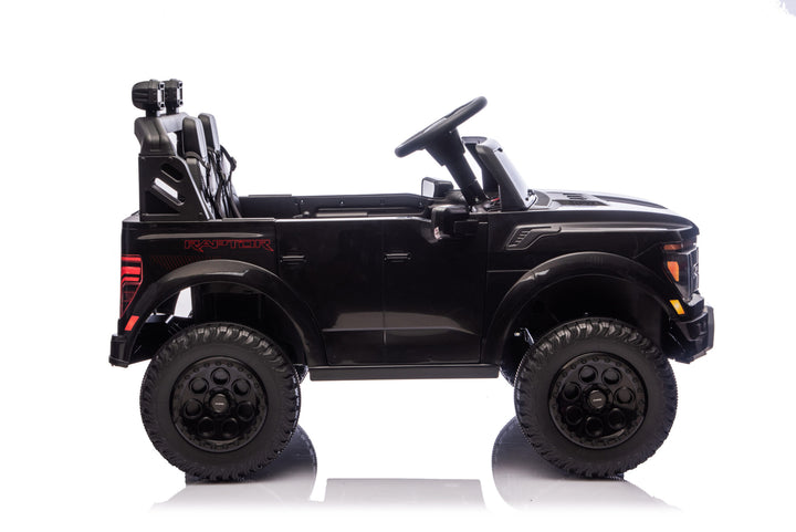 Ford Raptor 2-persoons 24-volt zwarte kinderauto