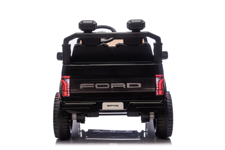 Ford Raptor 2-persoons 24-volt zwarte kinderauto