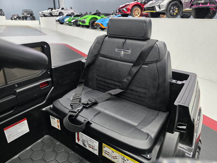 Ford Raptor 1-persoons 12-volt zwarte kinderauto