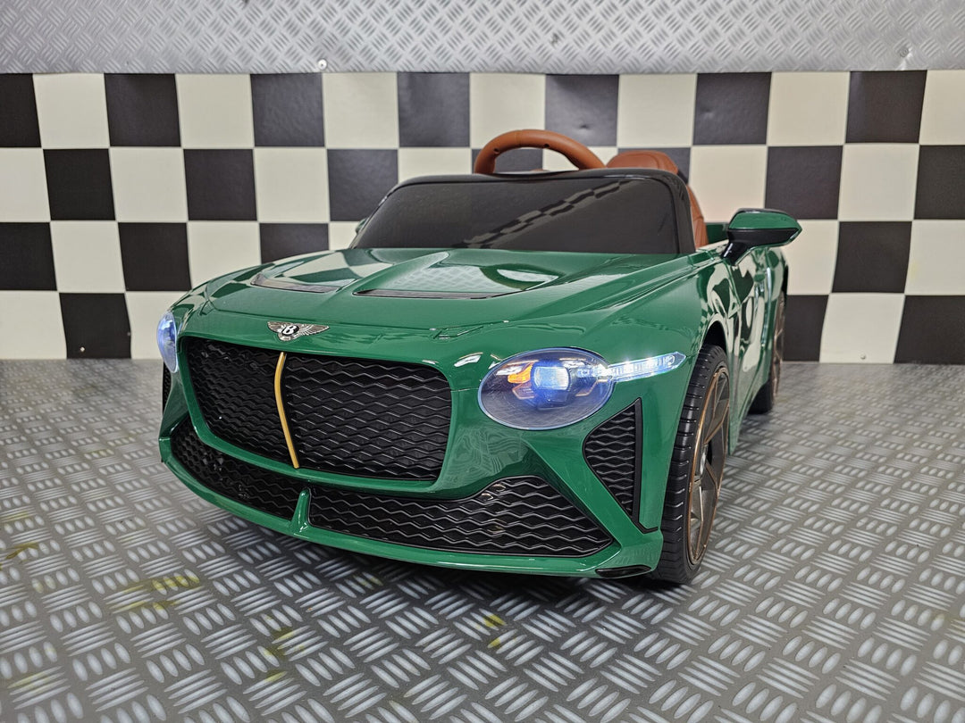 Kinderauto Bentley Bacalar 12 volt metallic groen