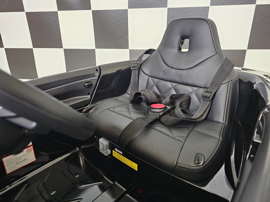 Elektrische kinderauto BMW i4 12 volt zwart