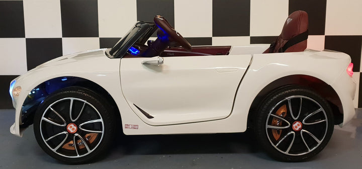 Kinderauto Bentley EXP 12 volt met afstandsbediening wit