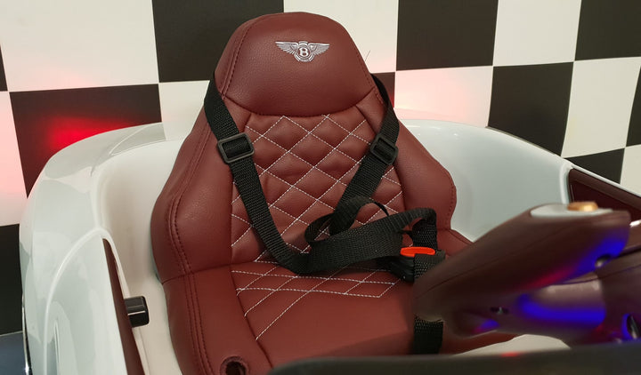 Kinderauto Bentley EXP 12 volt met afstandsbediening wit