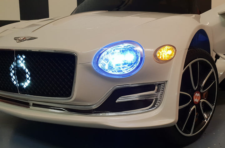 Kinderauto Bentley EXP 12 volt met afstandsbediening wit