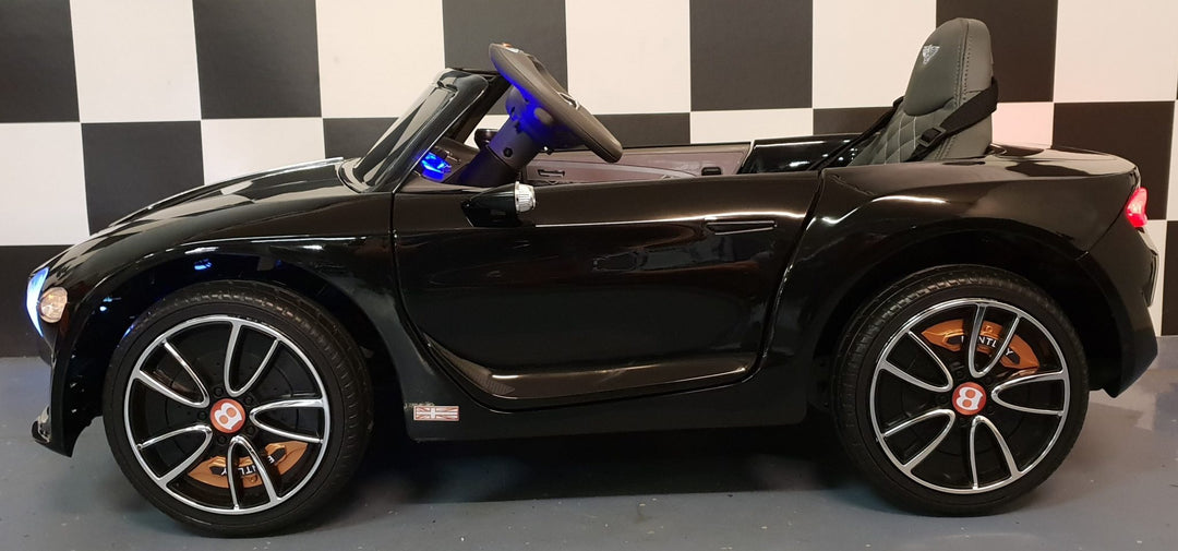 Bentley kinderauto EXP 12 volt zwart