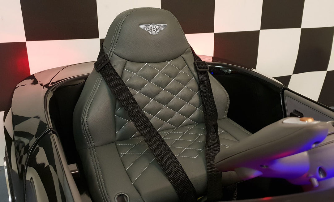 Bentley kinderauto EXP 12 volt zwart
