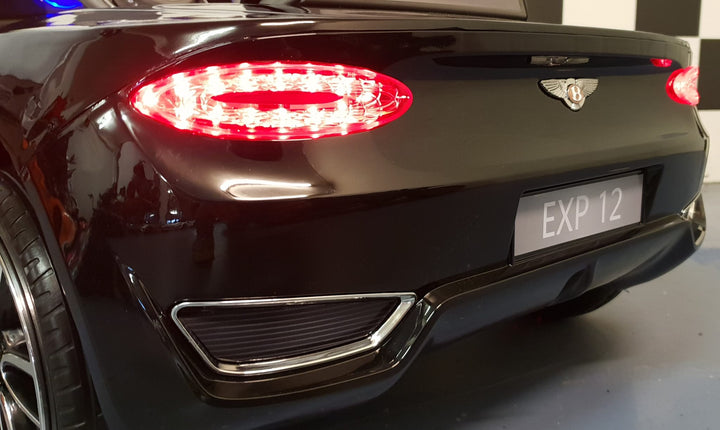 Bentley kinderauto EXP 12 volt zwart