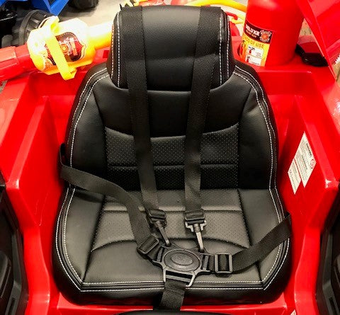 Elektrische kinderauto brandweerwagen 12 volt met afstandsbediening